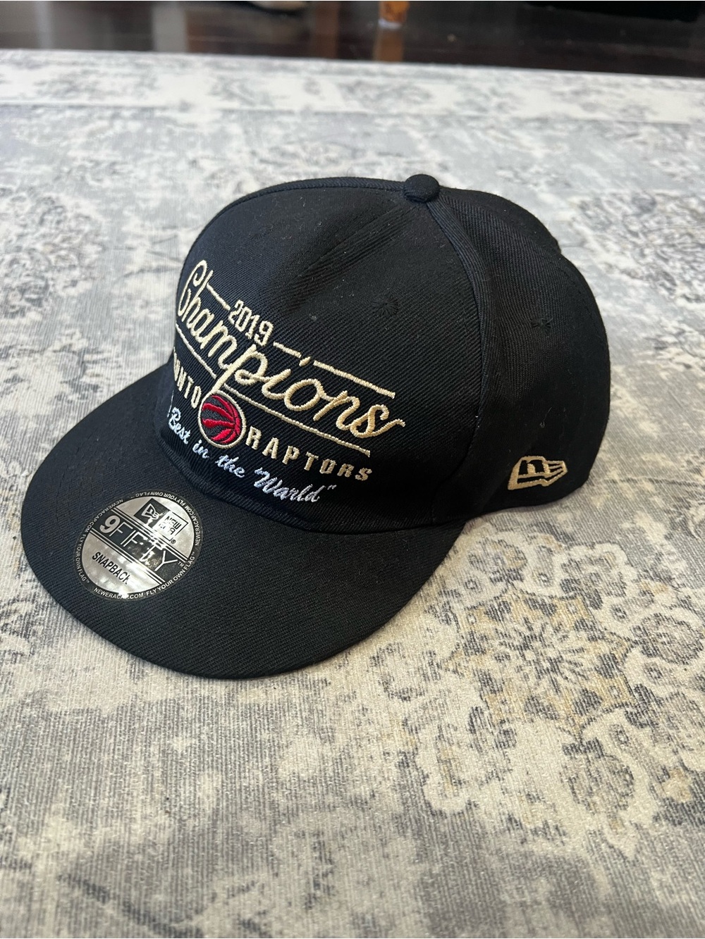 Toronto Raptors 2019 Champions Snapback Hat